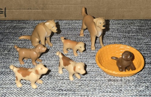 Playmobil hunde welpen - &,