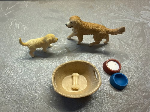 Schleich hunde mit welpe - hunde,