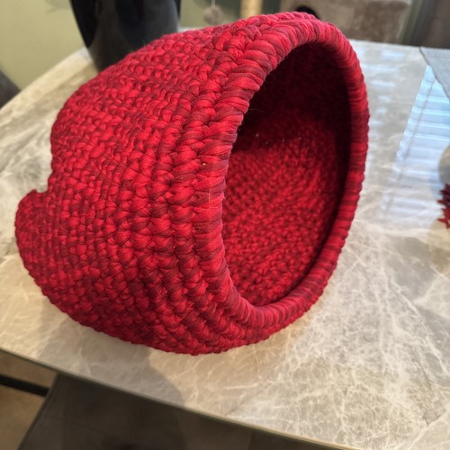 Strukturierter handgestrickter