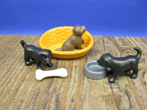 Welpen mit körbchen tiere - 3,